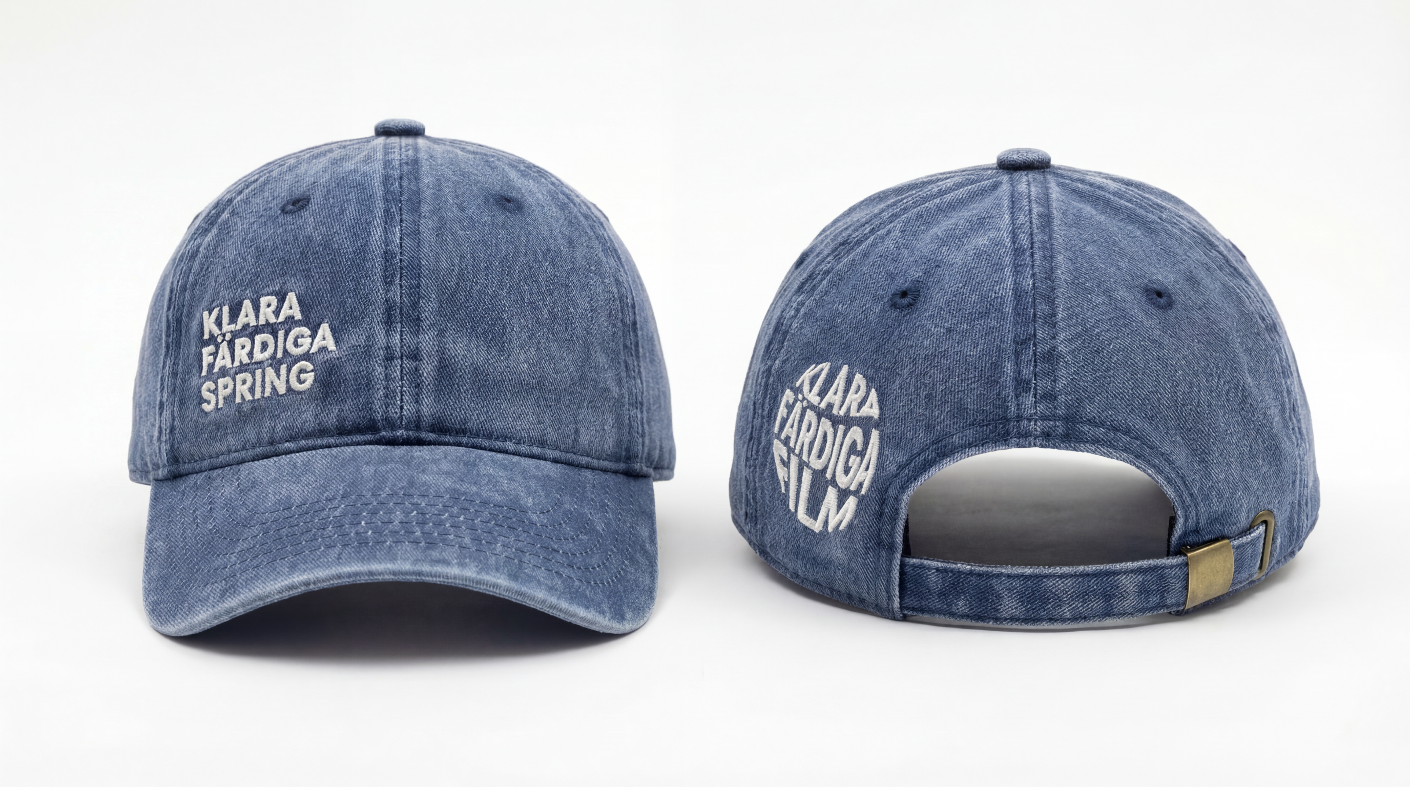 KFF Spring Cap – Denim Blue